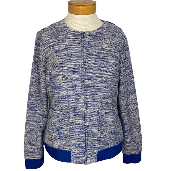 Isaac Mizrahi Live Small Zip Jacket - Picture 2 of 10